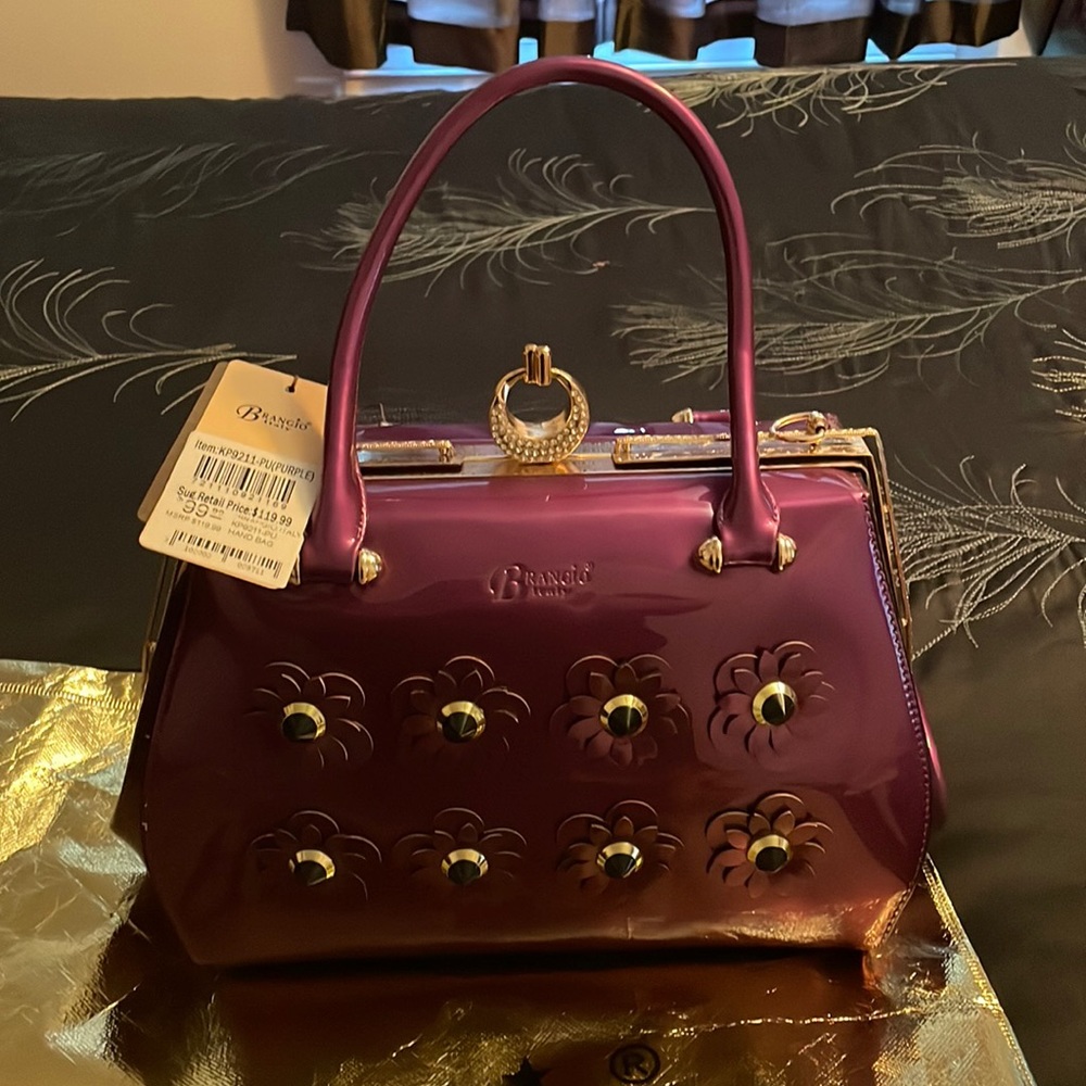 Brand New Brangio Italy Handbag/Wallet